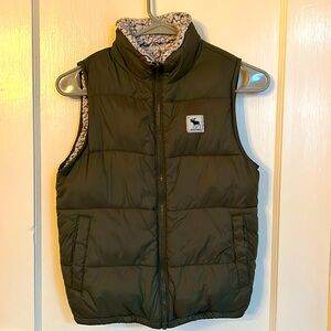 Abercrombie puffer vest.